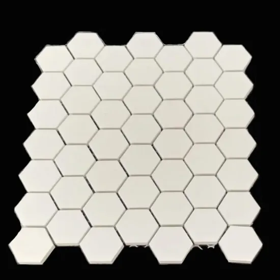 Nanxiang Alumina Mosaic Ceramic Hexagon Tiles for Pipe or Equipment Lining